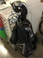 RAM Golf Bag with Ram, Taylor Made Clubs and more