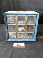Organizer with miscellaneous parts