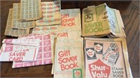 Green stamp books, S&H green stamps, IGA Shopper