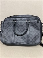 Authentic Coach signature portfolio brief bag