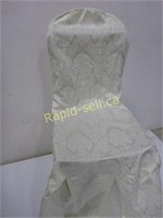 Ivory Tie Back Chair Covers