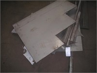 PILE OF STAINLESS STEEL SHEETING