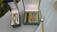gucci and bay studio watches