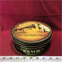 Victor Gramophone Advertising Tin (Vintage)