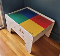 Legos and lego playing table