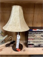 1970’s Wood 18” Western Lamp