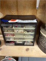 15 drawer bin Full of Buttons & Sewing