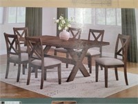 Bayside - 7 Piece Dining Table Set (In Box)