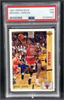 1991 Upper Deck Michael Jordan PSA 7 NM