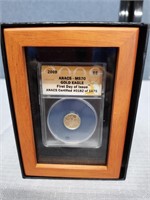 Graded 2009 $5 Gold EAGLE MS70 1st Day issue