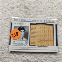 2003 Play Ball Yankee Clipper 1941 Streak "36" Joe