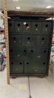 Possibly Military Issue Parts Cabinet