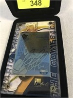 MARIO LEMIEUX GOLD FOIL COLLECTOR CARD