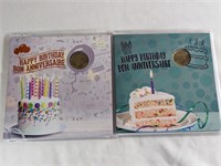 HAPPY BIRTHDAY COIN SETS