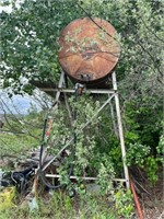 500 GAL FUEL TANK ON STEEL STAND