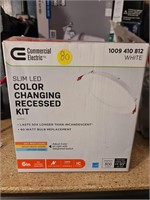 Coloring changing recessed kit