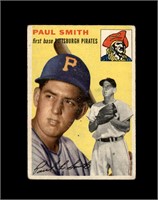 1954 Topps #11 Paul Smith VG to VG-EX+