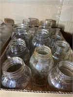 2 boxes of assorted jars, several different sizes