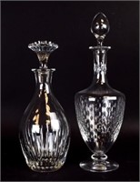 2 Baccarat Crystal Decanters