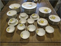 Large Set of Cotillion by Sango Dishes