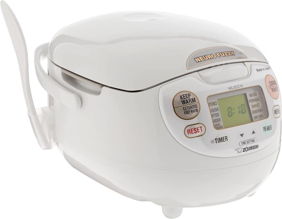 (N) Zojirushi NS-ZCC10 5.5-Cup Neuro Fuzzy Rice Co