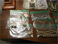 Large Lot of Costume Jewelry Multiple Items