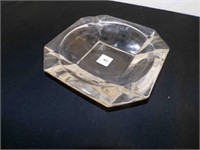 vintage lead crystal ash tray