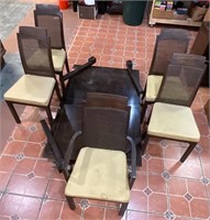 Table and 5 Chairs Set