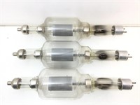 3 US Navy Ship Large Rectifier Tubes By