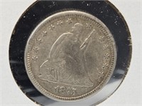 1875 Liberty Seated Silver Coin