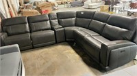 gliman creek furniture leather power reclining