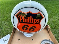 Phillips 66 Gas Pump Globe