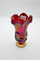 Fenton Carnival Glass Handkerchief Vase