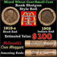 Small Cent Mixed Roll Orig Brandt McDonalds Wrappe