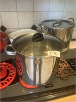 Stainless Cooking Pot W/ Lid