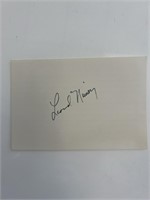 Star Trek Leonard Nimoy original signature