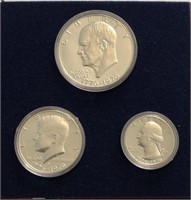 1976 3-Coin Bicentennial Proof Set
