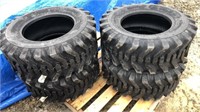 12-16.5 Skid Steer Tires (x4)