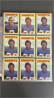 360pc 1970-79 Topps Football Cards