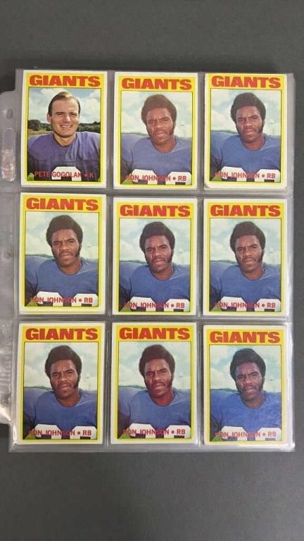 360pc 1970-79 Topps Football Cards