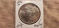 1896P Morgan Dollar MS64