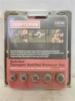 Craftsman Bolt-Out Damage Bolt/Nut Remover Kit