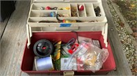 Tackle box and contents