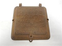 Hayes Planter Lid Hayes Pump & Planter Co