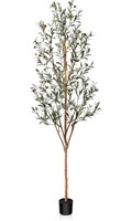 $70 Kazeila Artificial Olive Tree 7FT  Faux Silk