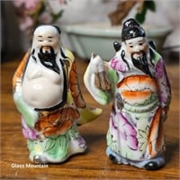 Vintage Miniature Chinese Wisemen Figurines
