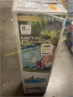 Intex metal frame 8ftx20in pool (?complete?)