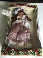 Bisque Porcelain Limited edition Doll in Box
