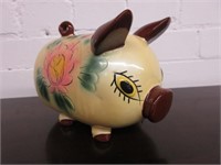 Vintage Ceramic Piggy Bank