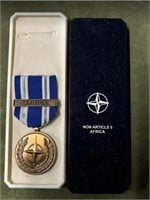 NATO Military medal in box